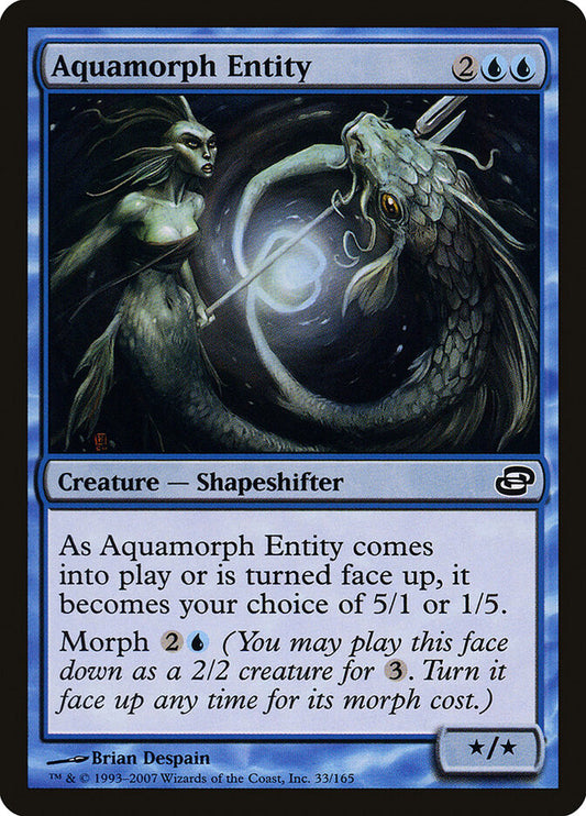 Aquamorph Entity - carta Magic The Gathering