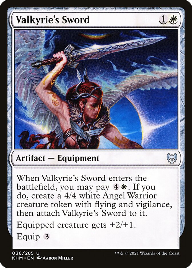 Valkyrie's Sword - KHM-036-NF-STD