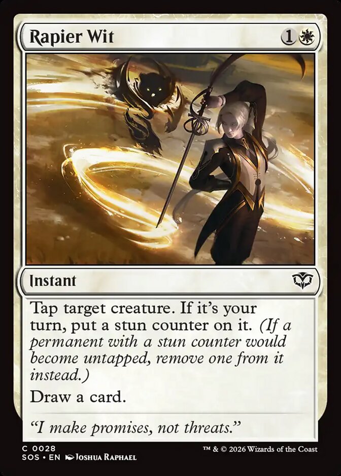 Rapier Wit - carta Magic The Gathering