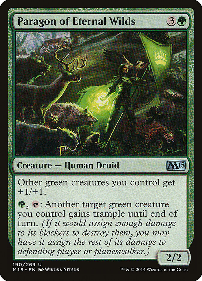 Paragon of Eternal Wilds - carta Magic The Gathering
