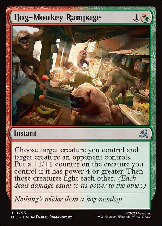 Hog-Monkey Rampage - TLE-255-NF-BF-UNI
