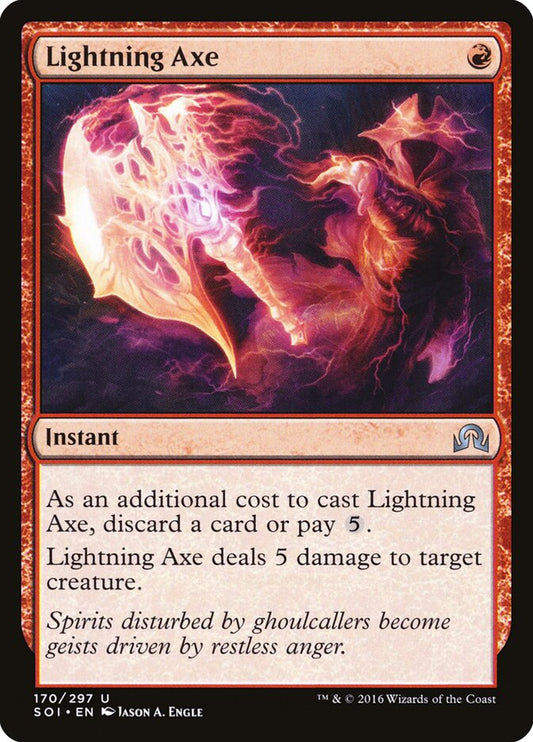 Lightning Axe - carta Magic The Gathering