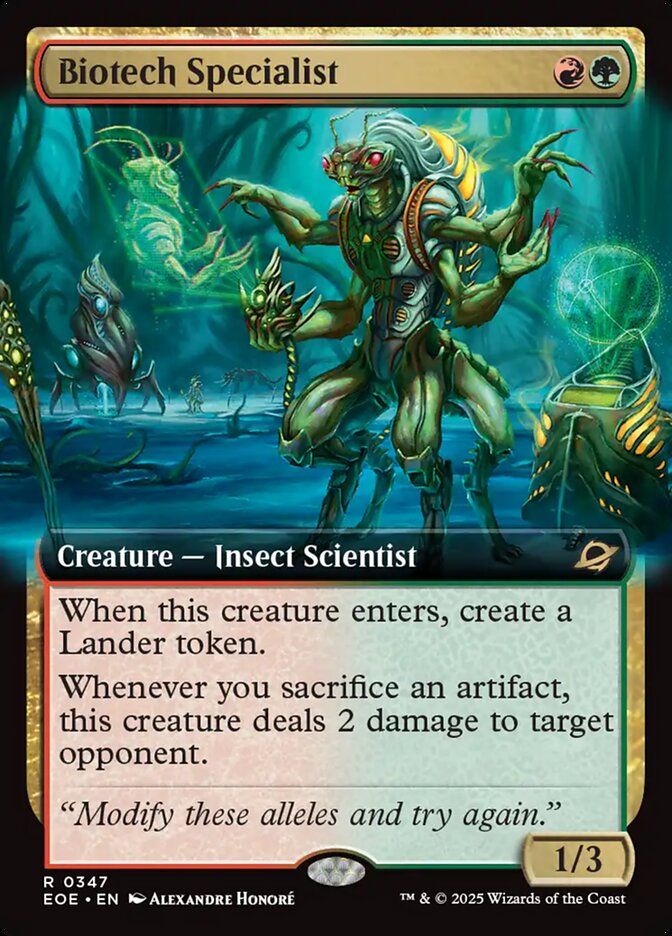 Biotech Specialist - carta Magic The Gathering