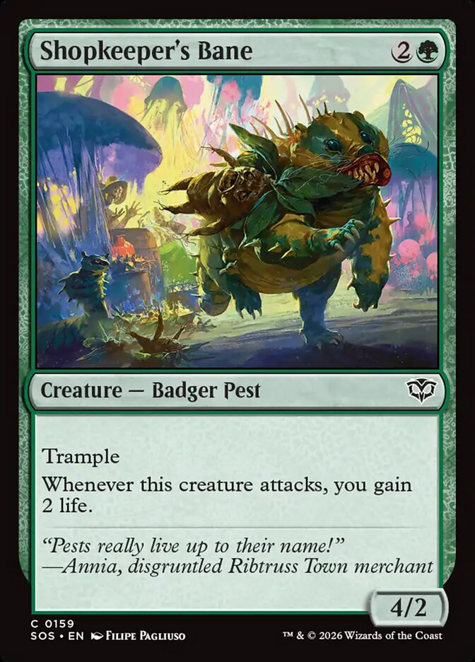 Shopkeeper's Bane - carta Magic The Gathering