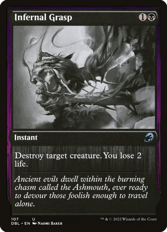 Infernal Grasp - carta Magic The Gathering