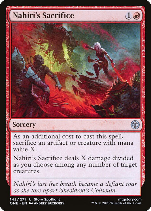 Nahiri's Sacrifice - carta Magic The Gathering