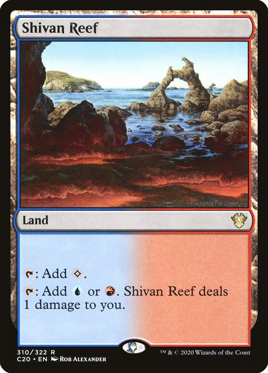 Shivan Reef - carta Magic The Gathering