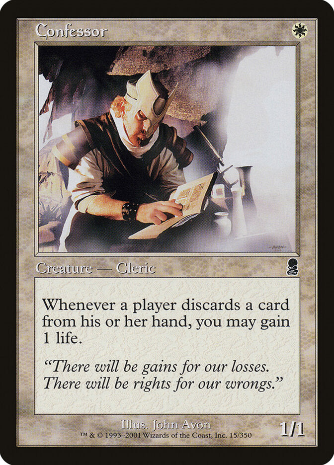 Confessor - carta Magic The Gathering