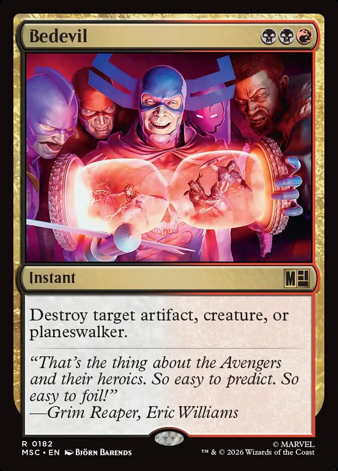 Bedevil - carta Magic The Gathering