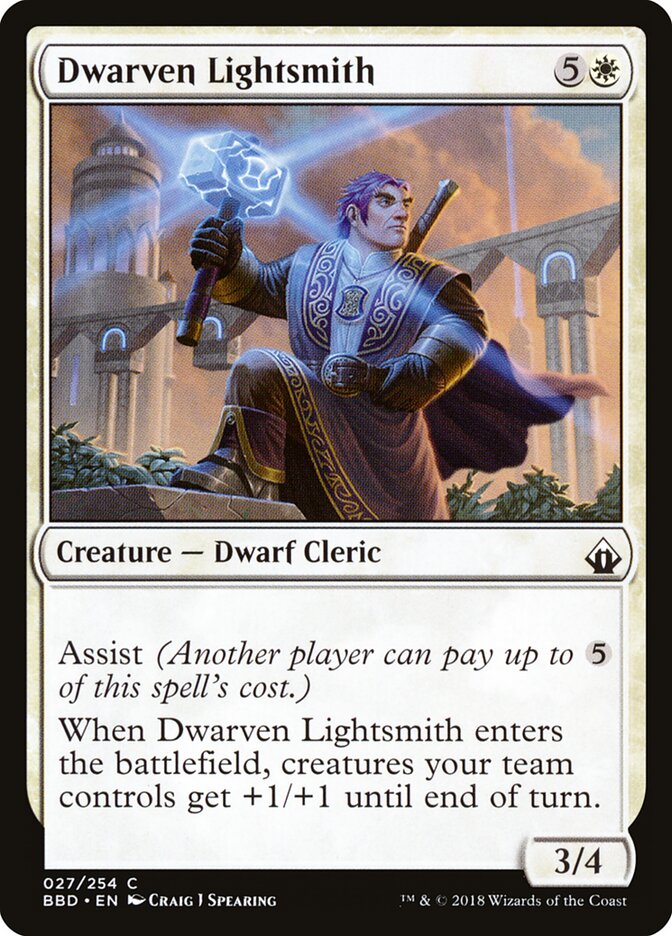 Dwarven Lightsmith - carta Magic The Gathering