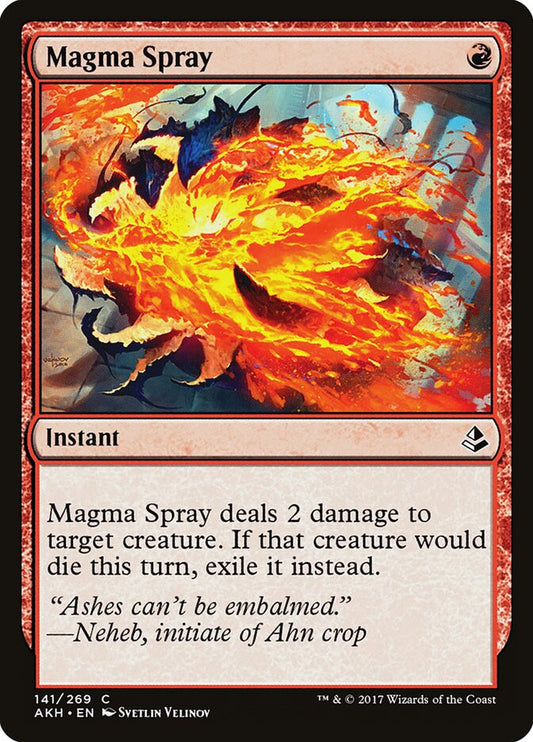 Magma Spray - carta Magic The Gathering