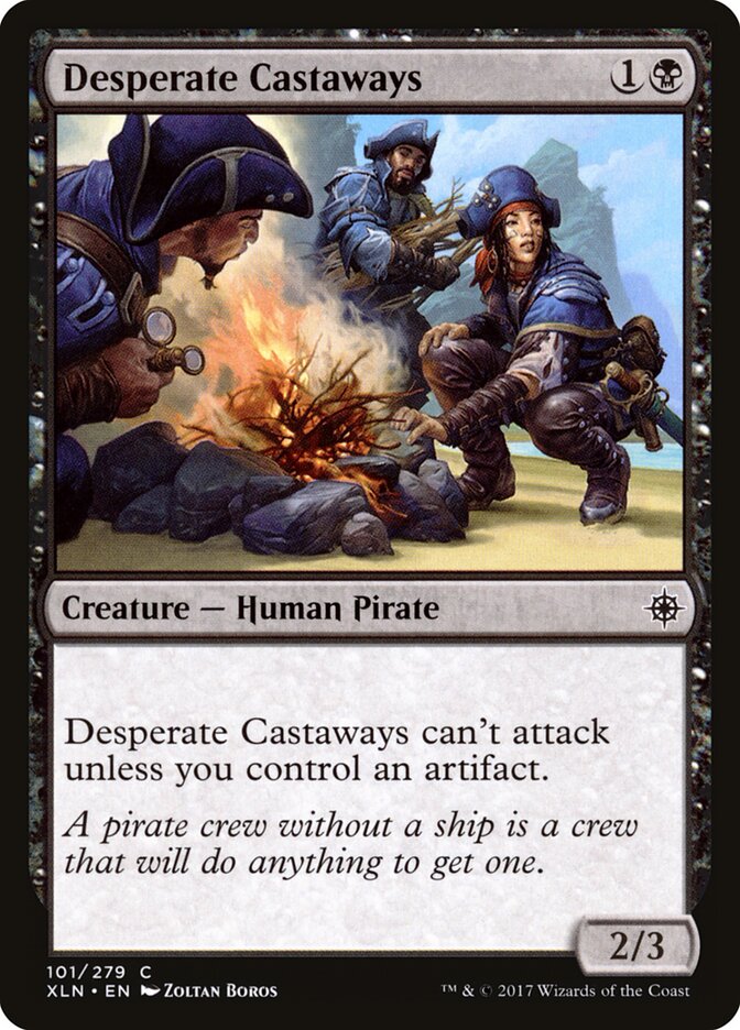 Desperate Castaways - carta Magic The Gathering