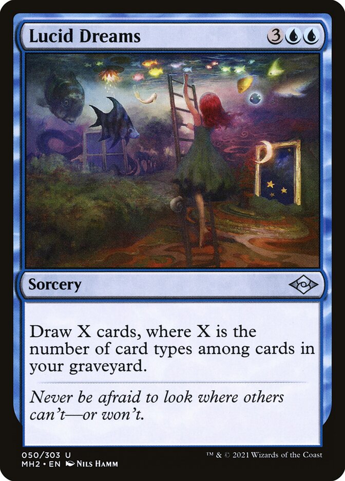 Lucid Dreams - carta Magic The Gathering