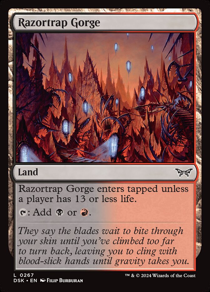 Razortrap Gorge - carta Magic The Gathering