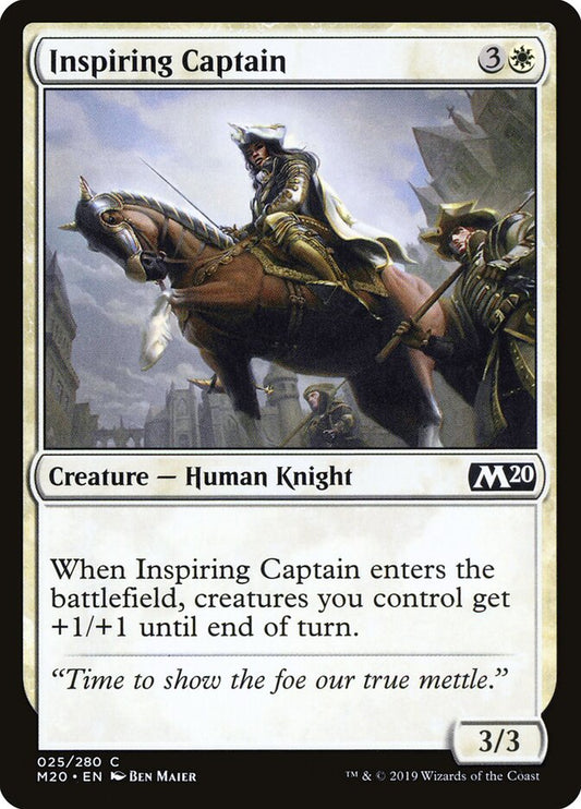 Inspiring Captain - carta Magic The Gathering