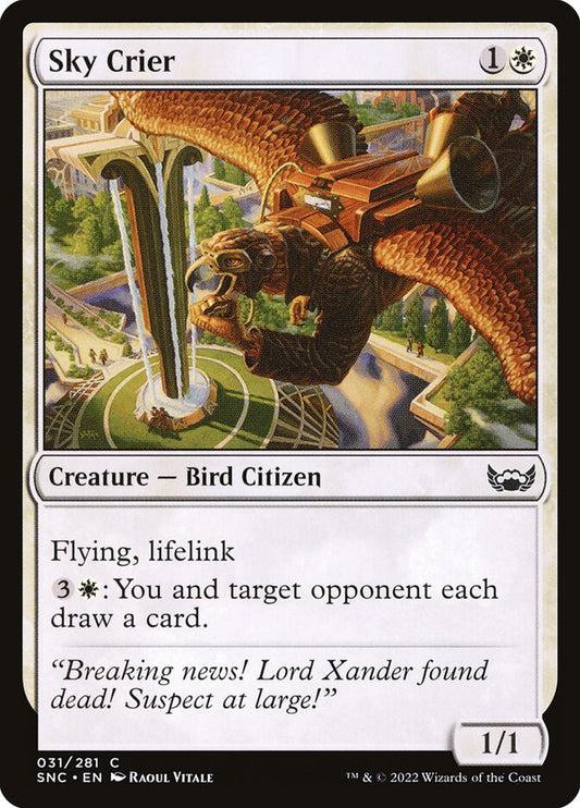 Sky Crier - carta Magic The Gathering