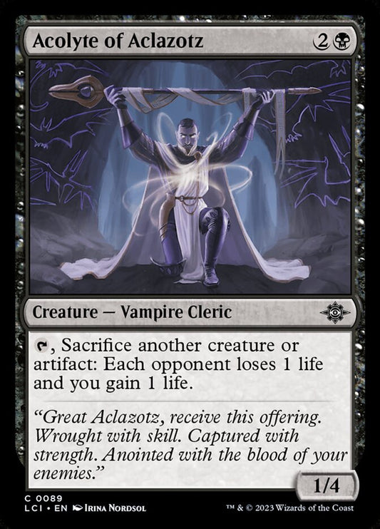Acolyte of Aclazotz - LCI-089-NF-STD