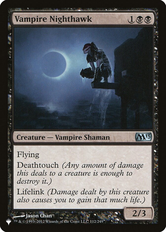 Vampire Nighthawk - carta Magic The Gathering