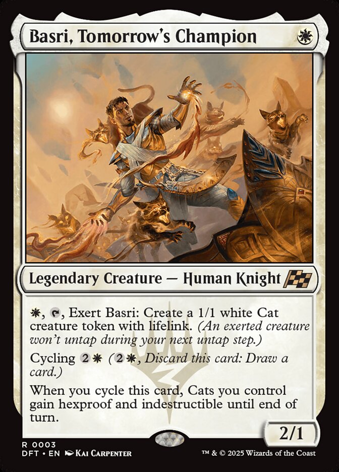 Basri, Tomorrow's Champion - carta Magic The Gathering