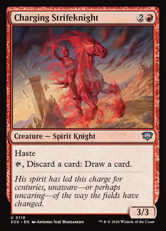 Charging Strifeknight - SOS-110-NF-STD