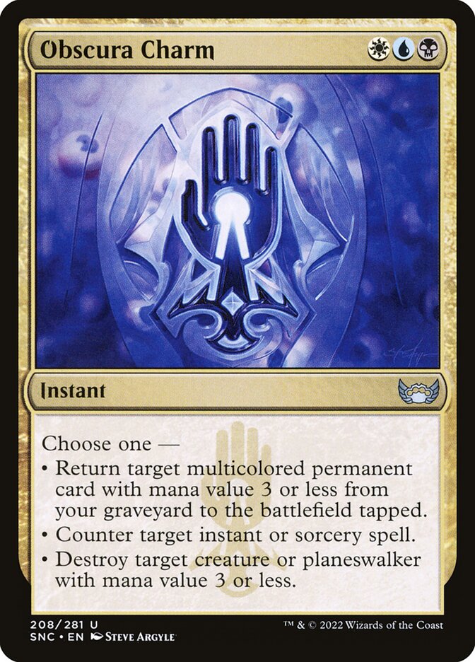 Obscura Charm - SNC-208-NF-STD