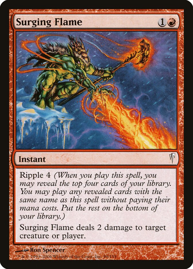 Surging Flame - carta Magic The Gathering
