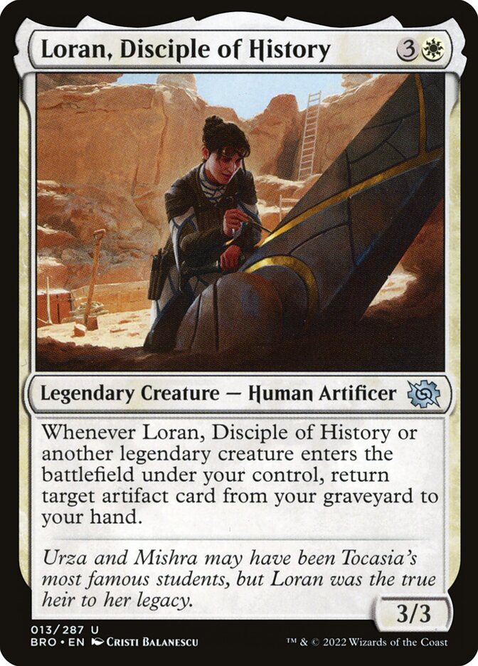 Loran, Disciple of History - carta Magic The Gathering