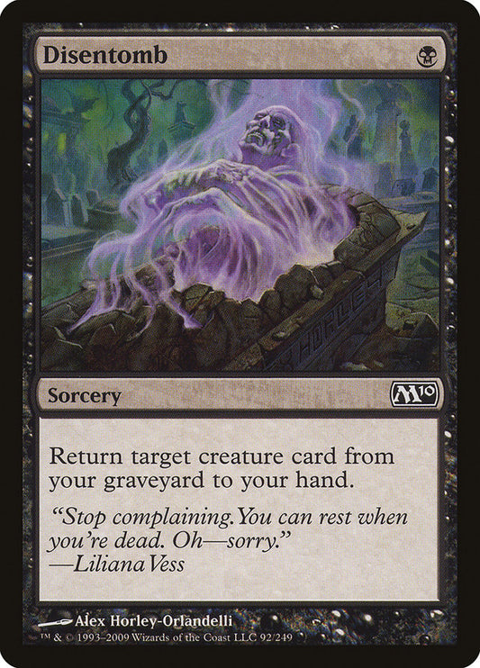 Disentomb - carta Magic The Gathering