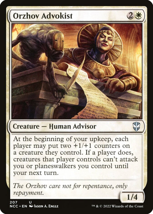 Orzhov Advokist - carta Magic The Gathering