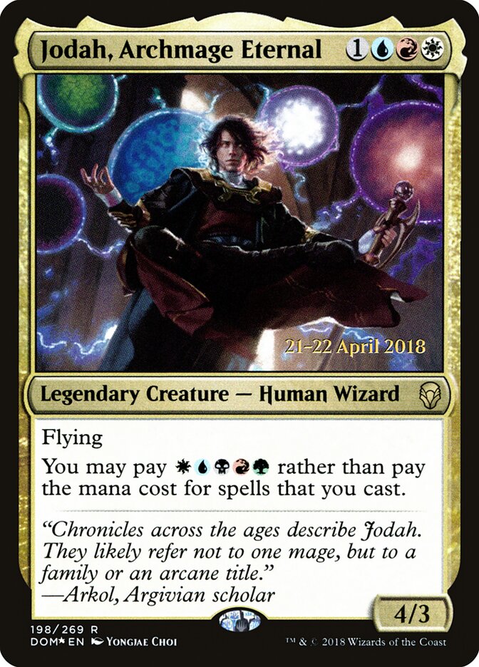Jodah, Archmage Eternal - carta Magic The Gathering