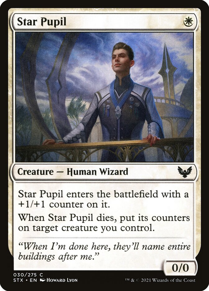 Star Pupil - carta Magic The Gathering