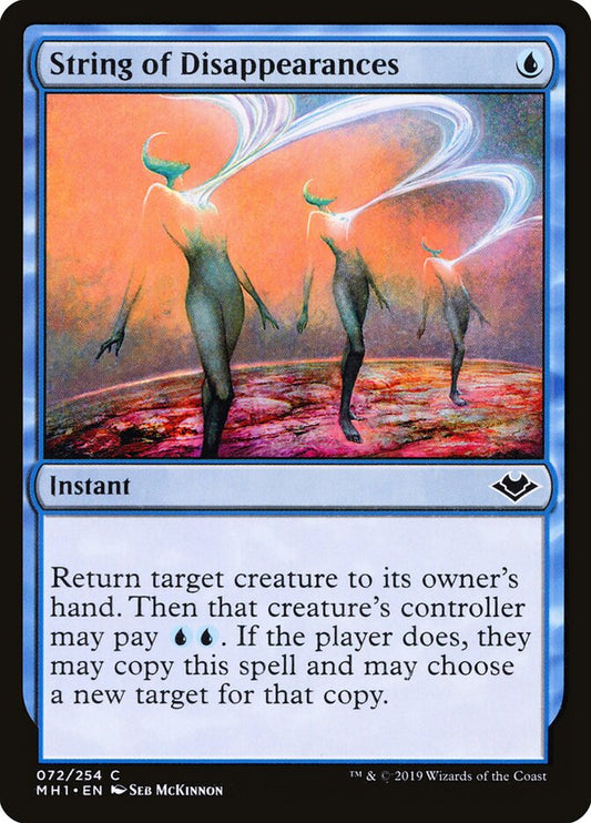 String of Disappearances - carta Magic The Gathering