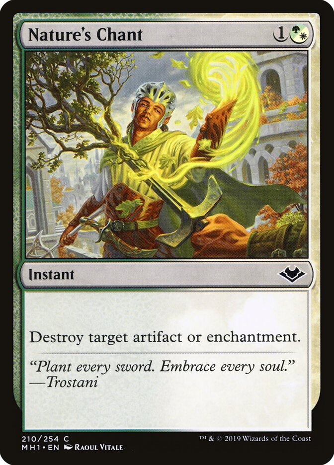 Nature's Chant - carta Magic The Gathering