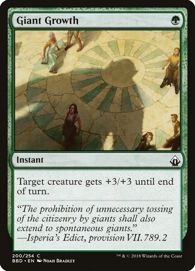 Giant Growth - carta Magic The Gathering