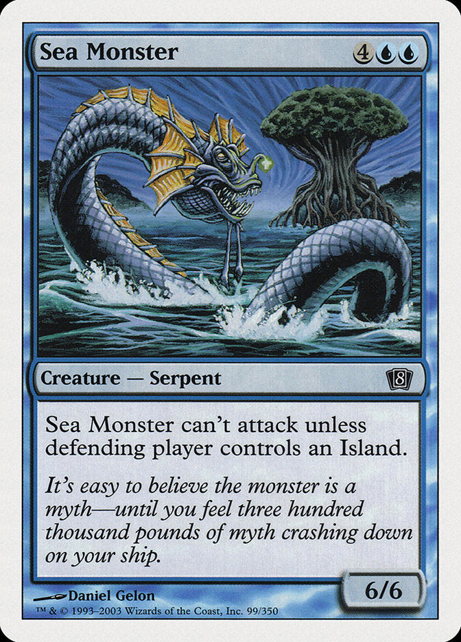 Sea Monster - carta Magic The Gathering