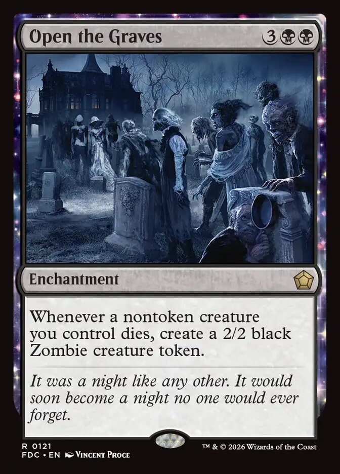 Open the Graves - carta Magic The Gathering