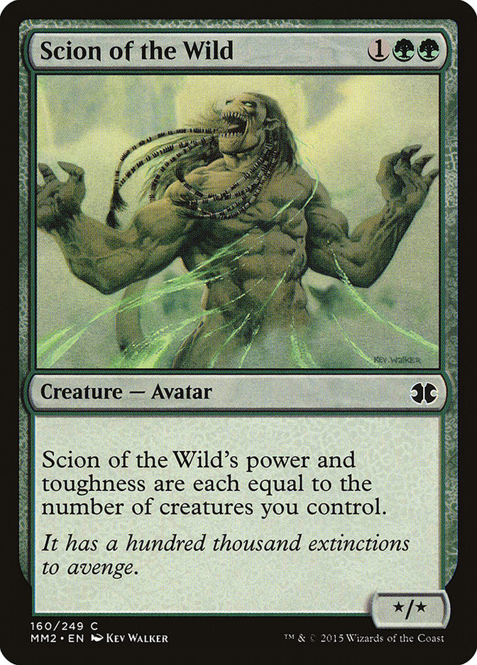 Scion of the Wild - carta Magic The Gathering
