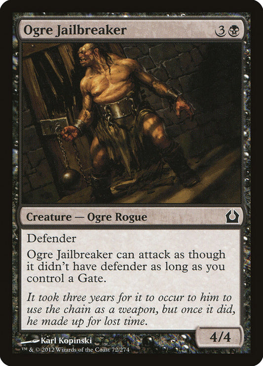 Ogre Jailbreaker - carta Magic The Gathering
