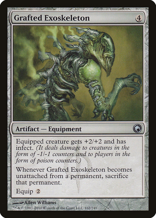 Grafted Exoskeleton - carta Magic The Gathering