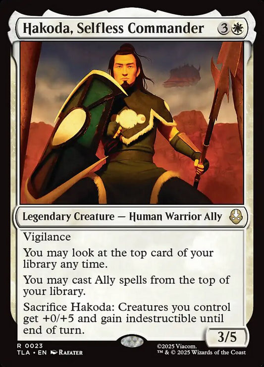 Hakoda, Selfless Commander - TLA-023-NF-LDG-UNI