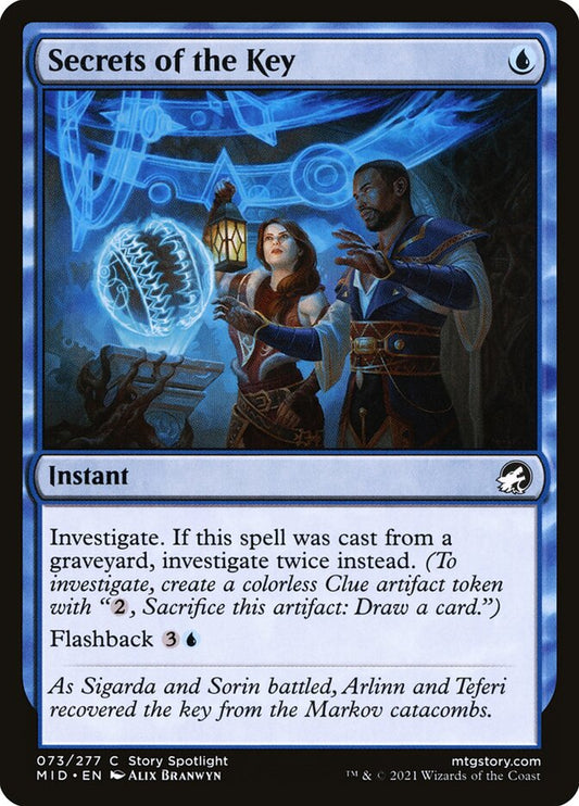 Secrets of the Key - carta Magic The Gathering