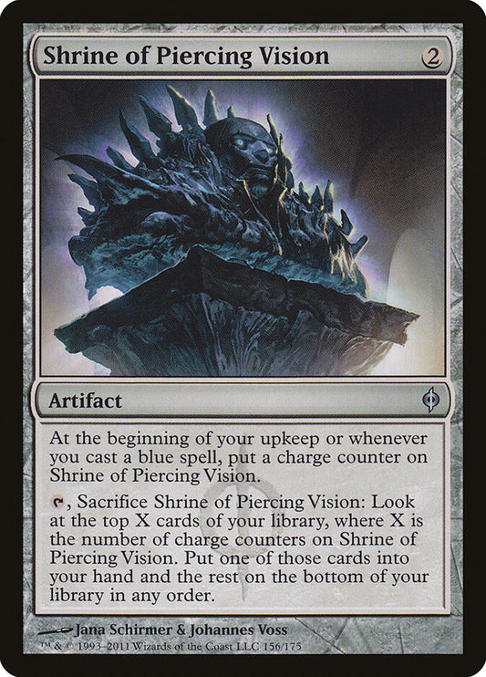 Shrine of Piercing Vision - carta Magic The Gathering