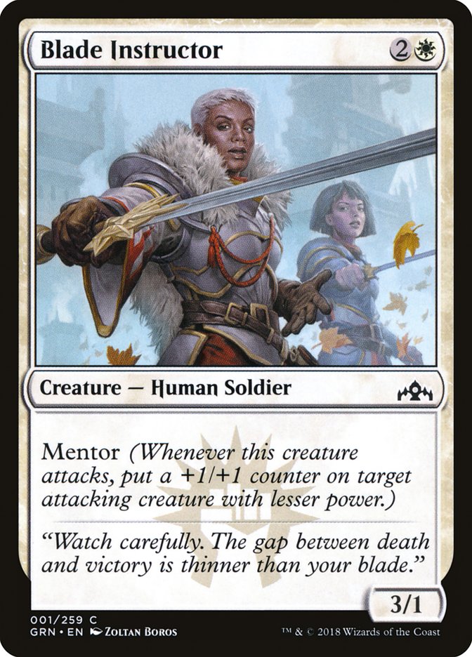 Blade Instructor - GRN-001-NF-STD