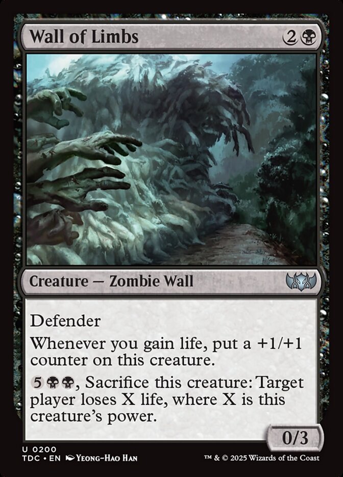 Wall of Limbs (TDC)
