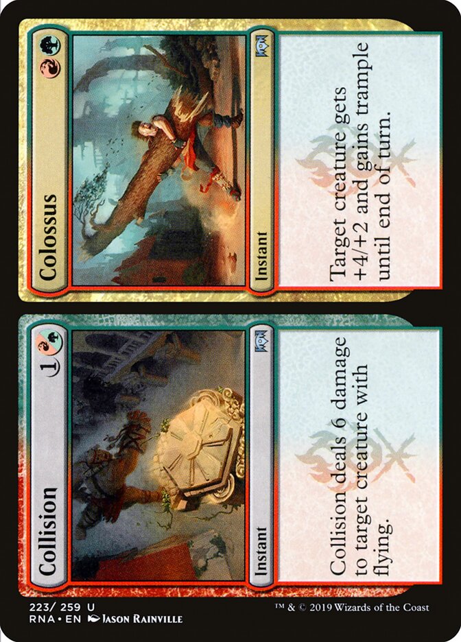 Collision // Colossus - carta Magic The Gathering