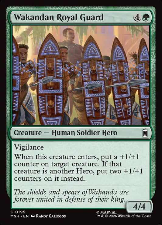 Wakandan Royal Guard - carta Magic The Gathering