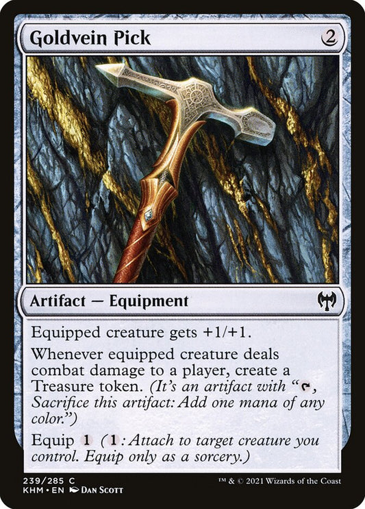Goldvein Pick - carta Magic The Gathering