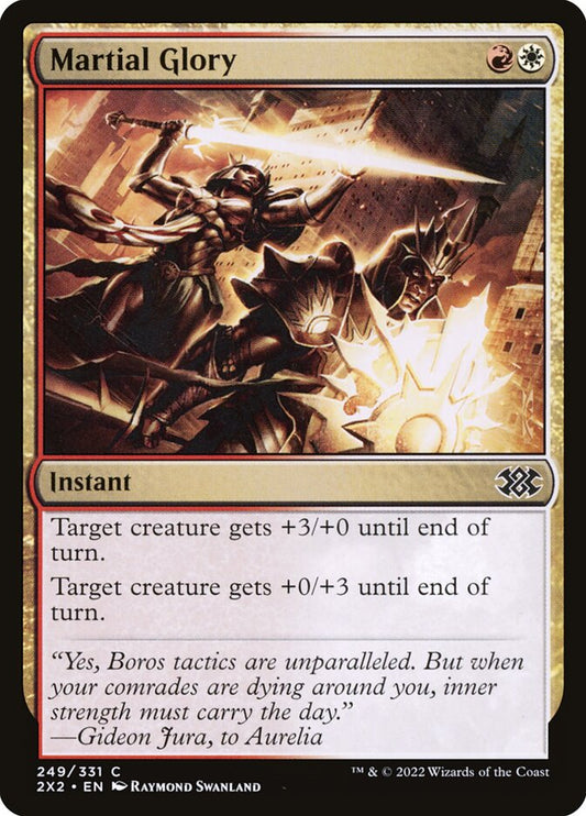 Martial Glory - carta Magic The Gathering