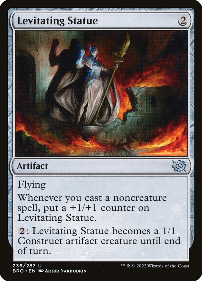 Levitating Statue - carta Magic The Gathering