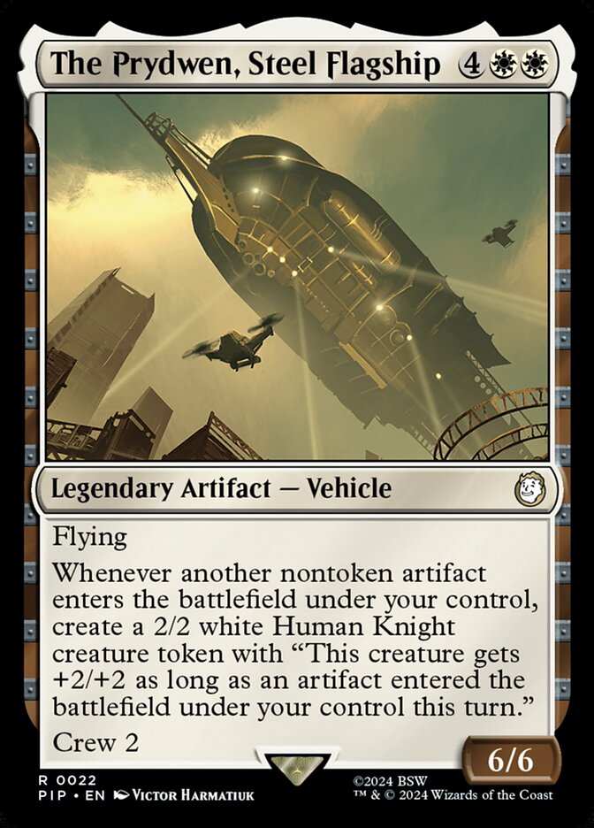 The Prydwen, Steel Flagship - carta Magic The Gathering